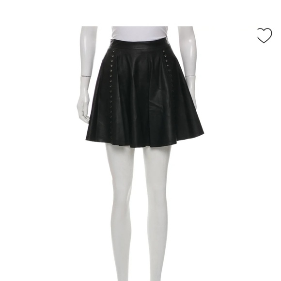 Alice + Olivia Dresses & Skirts - Alice + Olivia Leather Skirt